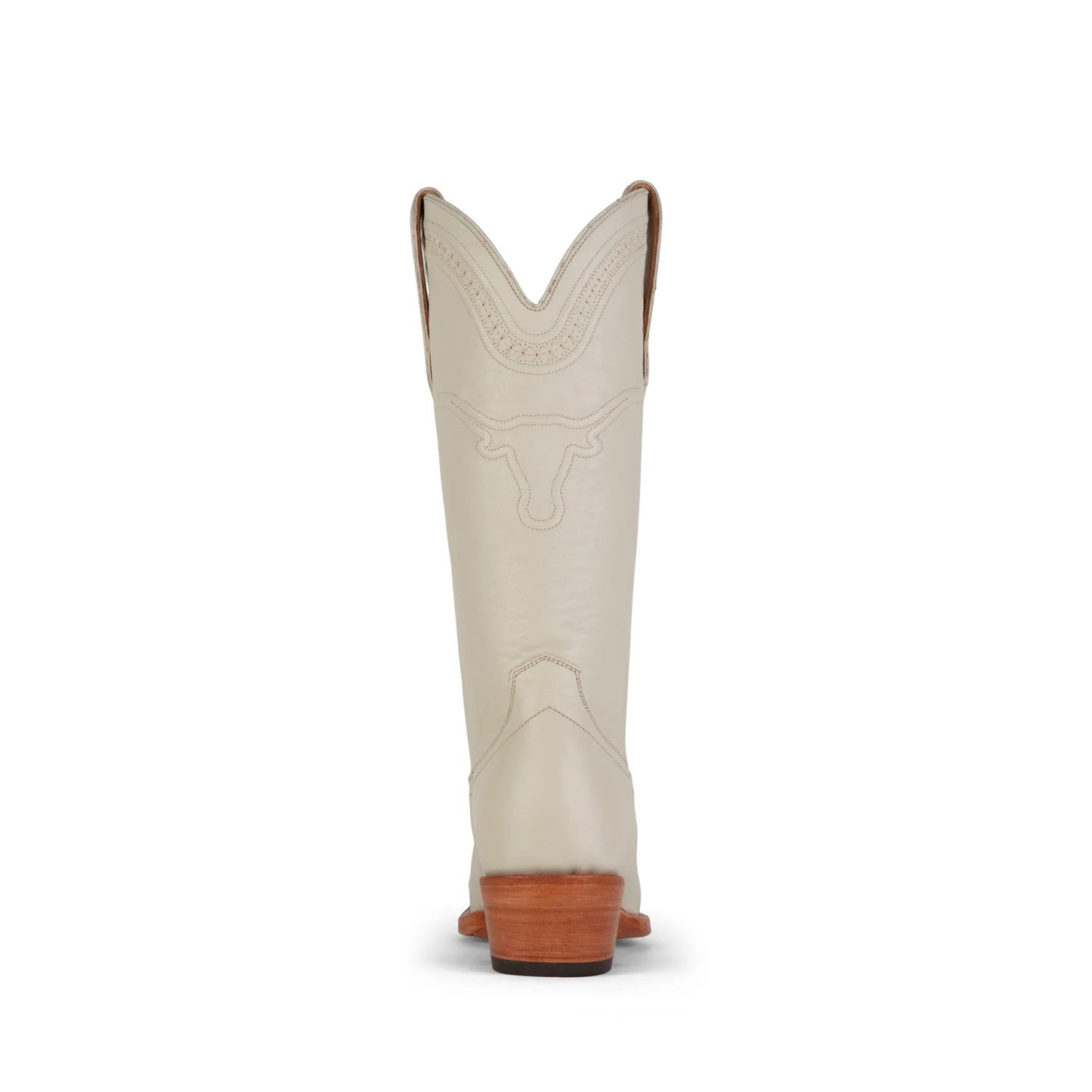 Wheat Snip-Toe Simple Mid Calf Cowgirl Boots
