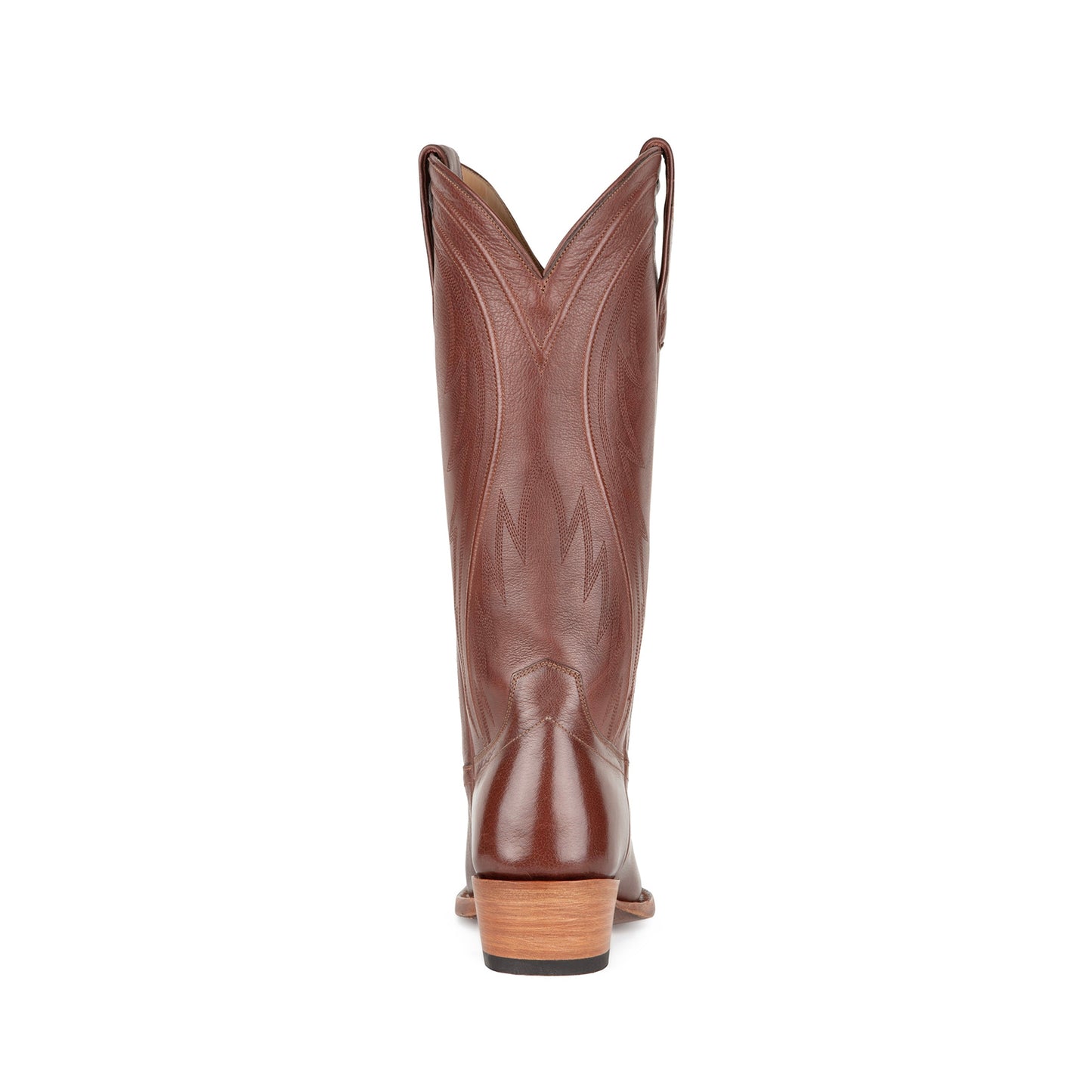 Whiskey Snip-Toe Classic Embroidery Chic Mid Calf Cowgirl Boots