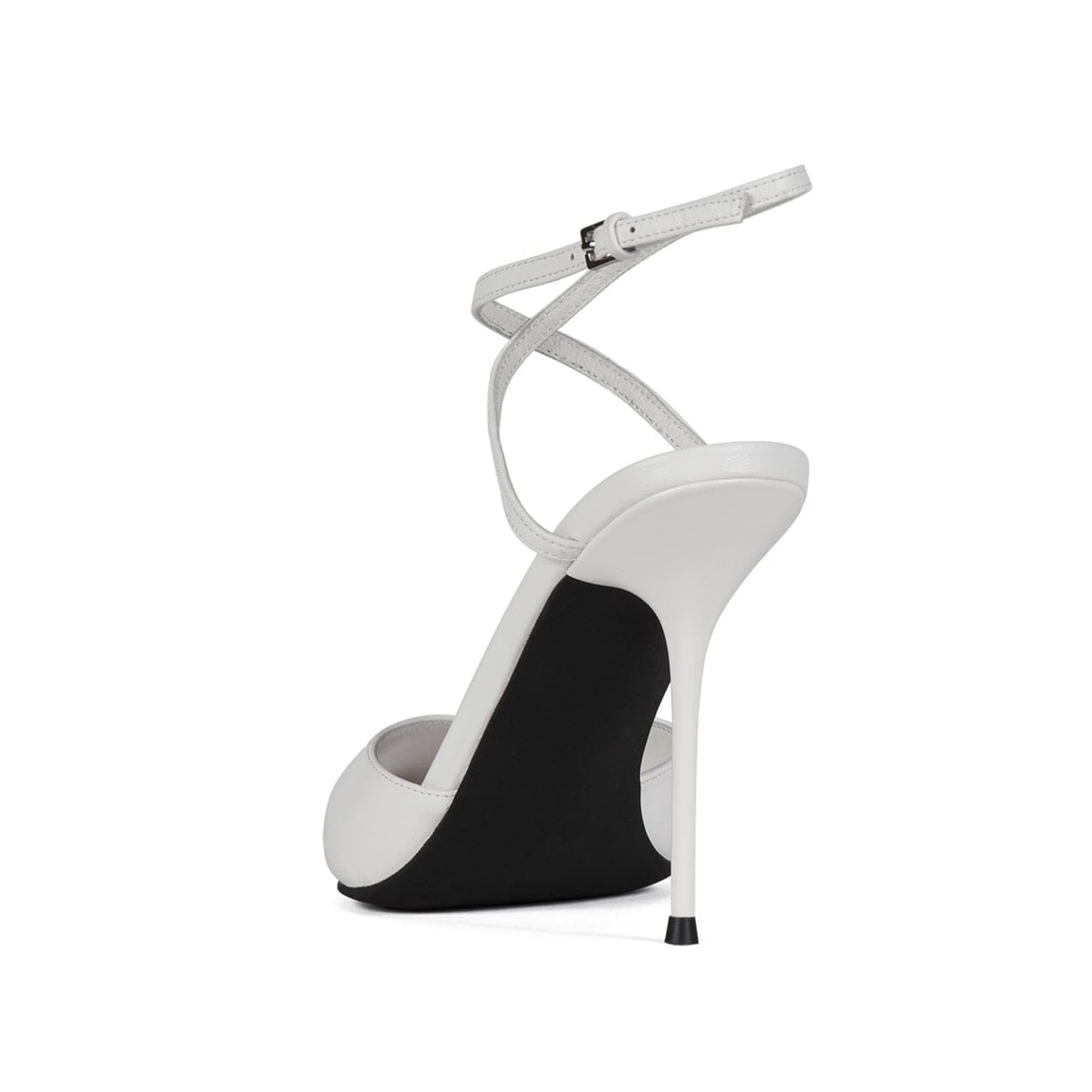 Ivory Pointed-Toe Slingback Simple Pumps High Heels