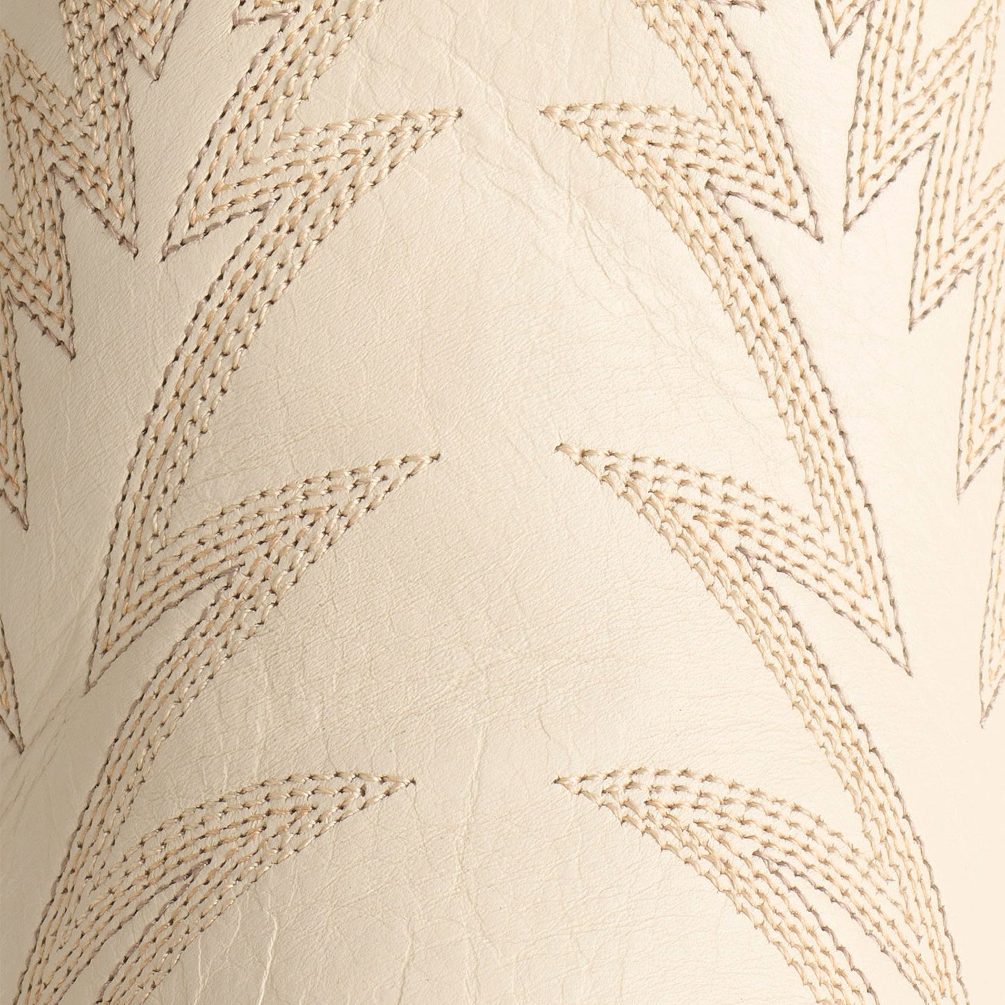 Cream Snip-Toe Western Embroidery Wide Calf Knee High Cowgirl Boots