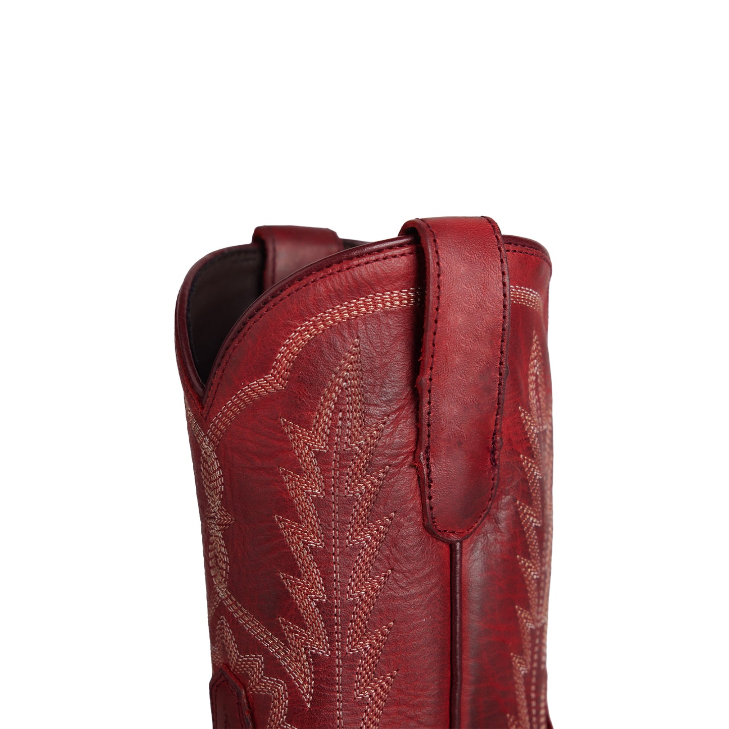 Ruby Red Snip-Toe Western Embroidery Ankle Classic Cowgirl Boots