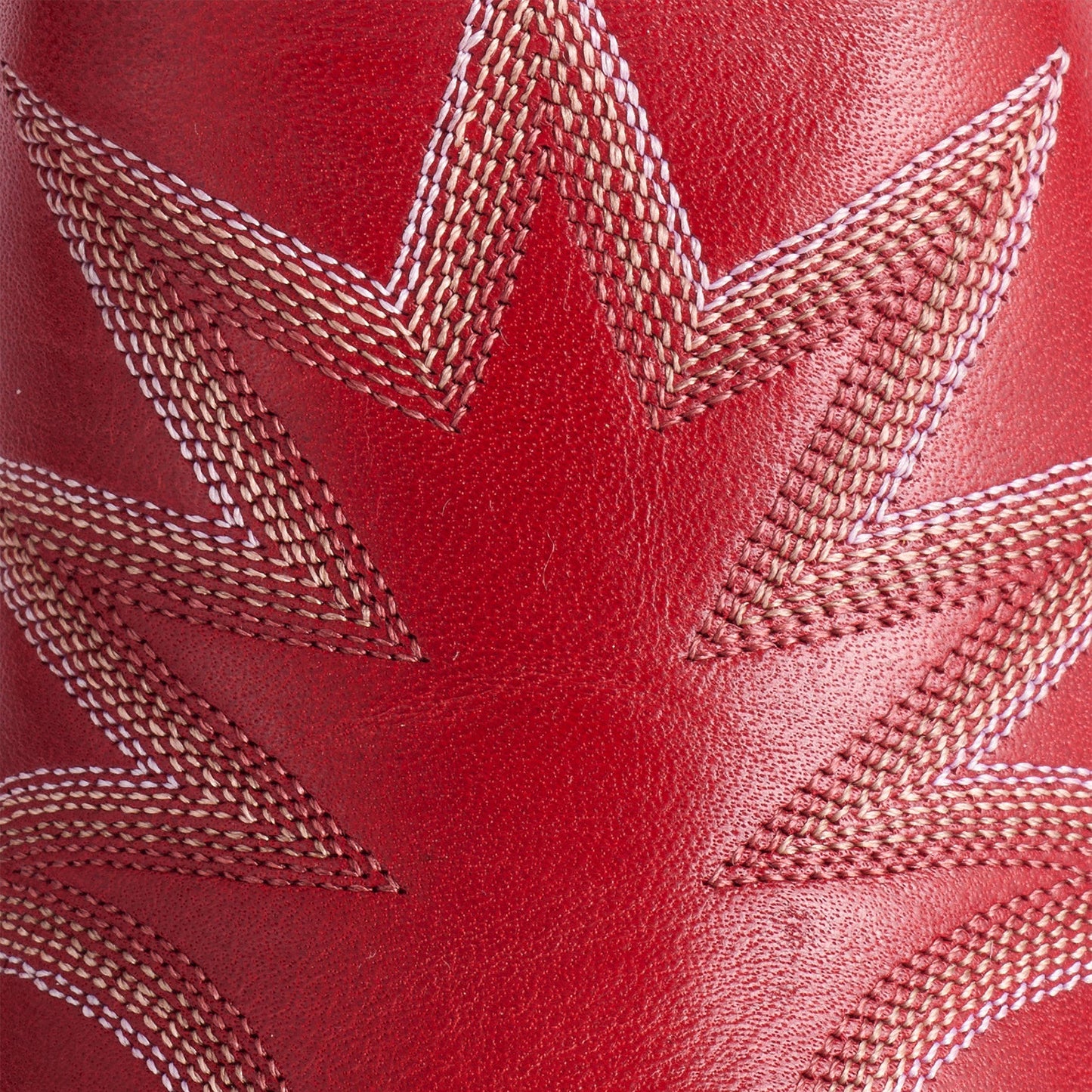 Red Snip-Toe Delicate Embroidery Western Ankle Cowgirl Boots
