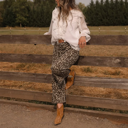 Dark Gold Faux Suede Snip-Toe Embroidery Ankle Cowgirl Boots