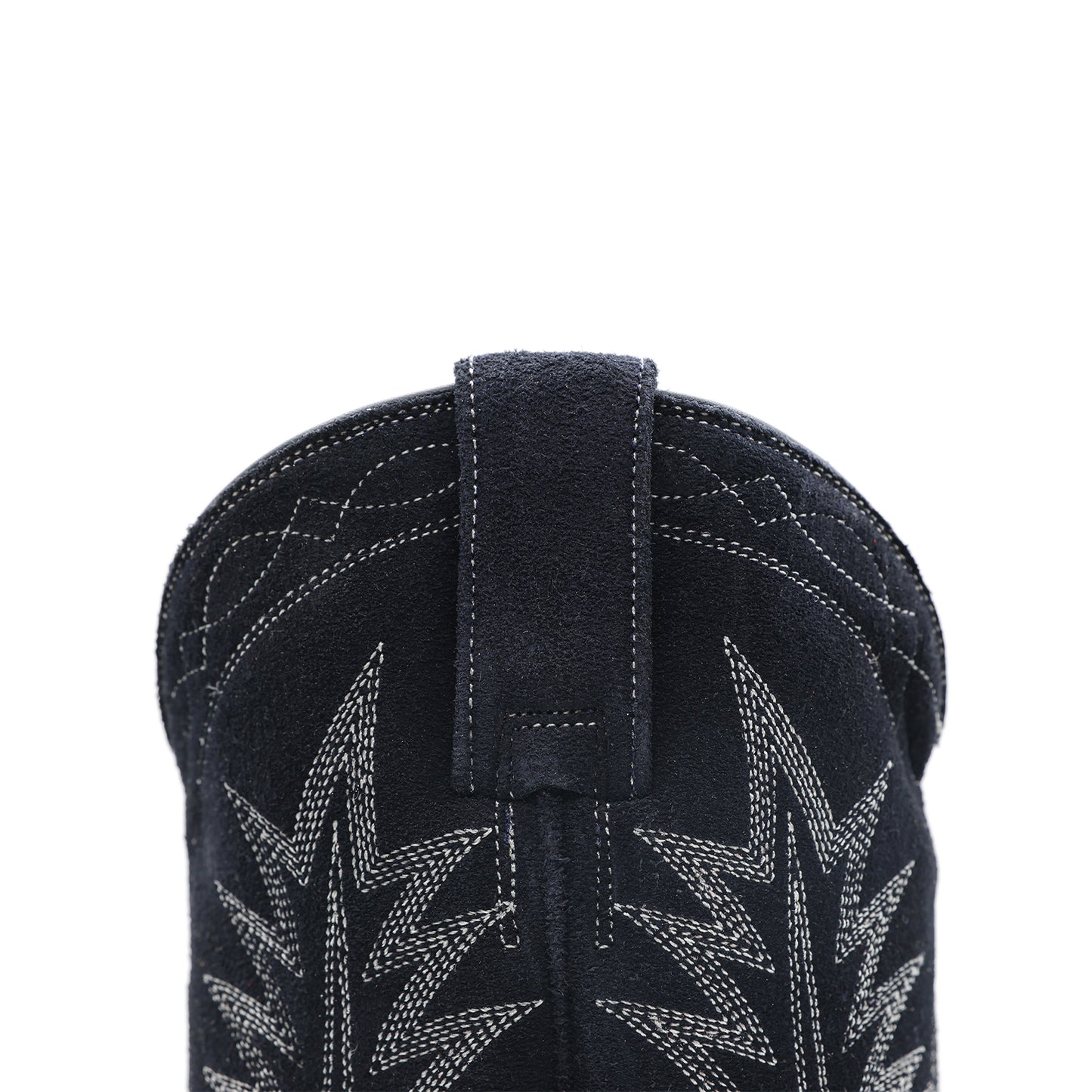 Ingido Faux suede Snip-Toe Chic Embroidery Western Ankle Cowgirl Boots